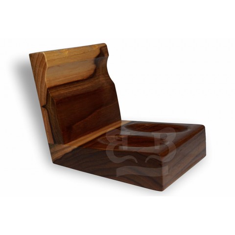 Suporte para Cachimbos Madeira Mod 1 (Suporta 2 cachimbos)